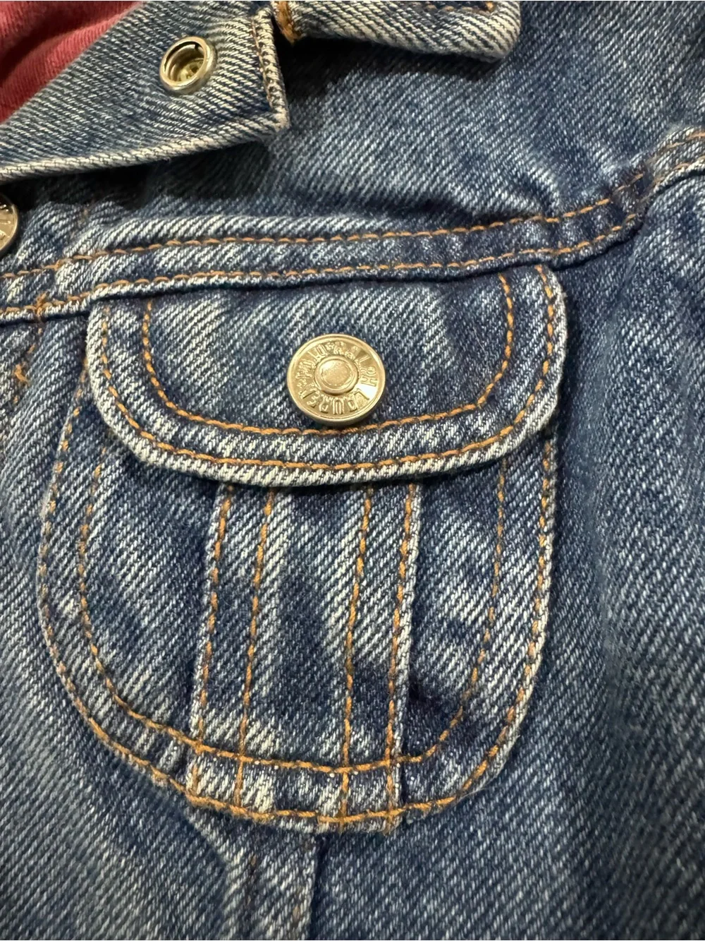 Vintage 1980 Ralph Lauren denim jacket babies 3 months to 12 months rare mallard